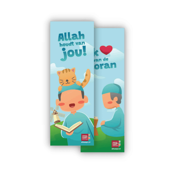 Boekenlegger Allah houdt van jou jongen (2)