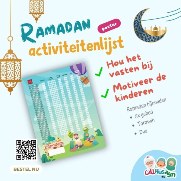 Poster Ramadan activiteitenlijst